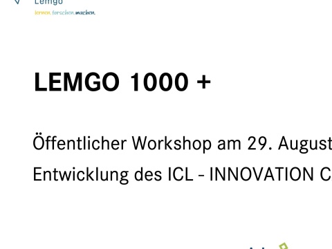 Dokumentation Workshop LEMGO100+ online verfügbar